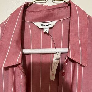 Express shirt dress